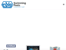 Tablet Screenshot of gvsswimmingpools.co.uk